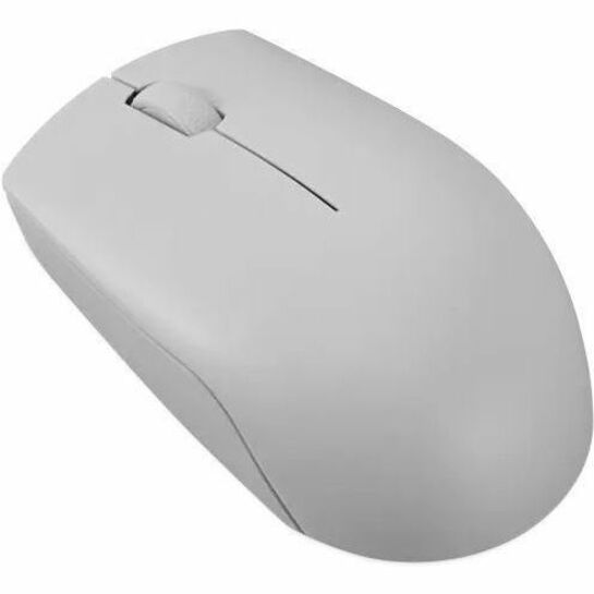 Lenovo 300 Wireless Compact Mouse (Arctic Grey) With Battery