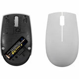 Lenovo 300 Wireless Compact Mouse (Arctic Grey) With Battery