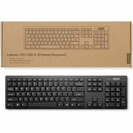 Lenovo 100 USB-A Wireless Keyboard - US English