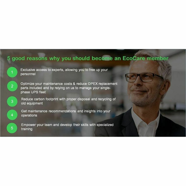 Digital services contract, EcoCare for Single-Phase UPS, APC Smart-UPS, IT expert enabled 5 years membership, L03