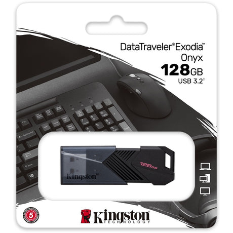 Kingston DataTraveler Exodia 128GB USB 3.2 (Gen 1) Type A Flash Drive