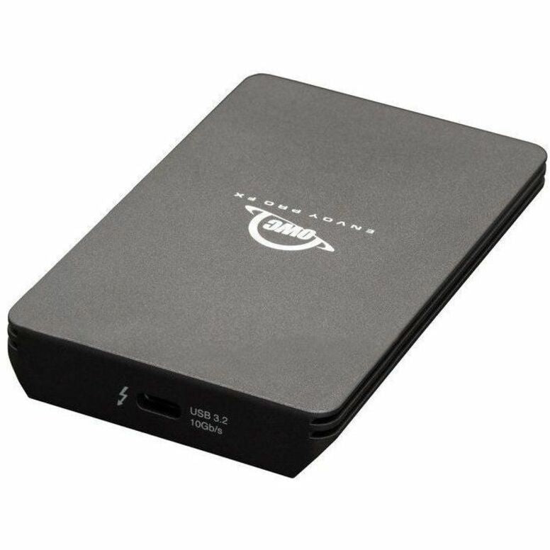 OWC 4TB Envoy Pro FX Thunderbolt (40Gb/s) + USB C (10Gb/s) Portable And Rugged NVMe SSD