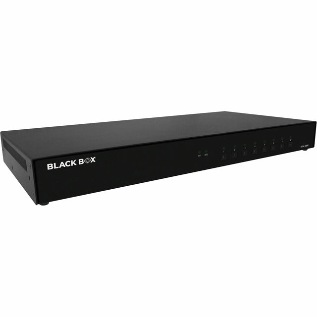 Black Box KVM Switch, NIAP 4.0 Certified - 8-Port, Single-Monitor, DisplayPort