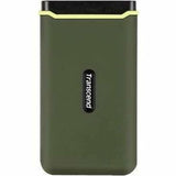 Transcend Esd380c 4 TB Portable Solid State Drive - External - Military Green