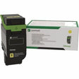 Lexmark Original Toner Cartridge - Return Program - Yellow - 1 Each
