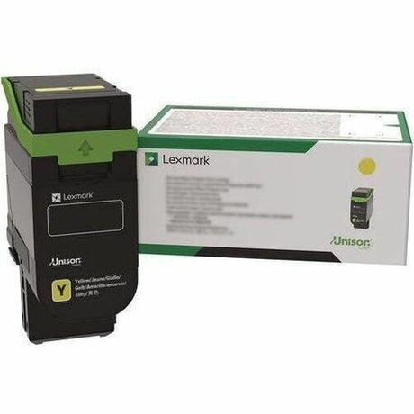 Lexmark Original Toner Cartridge - Return Program - Yellow - 1 Each