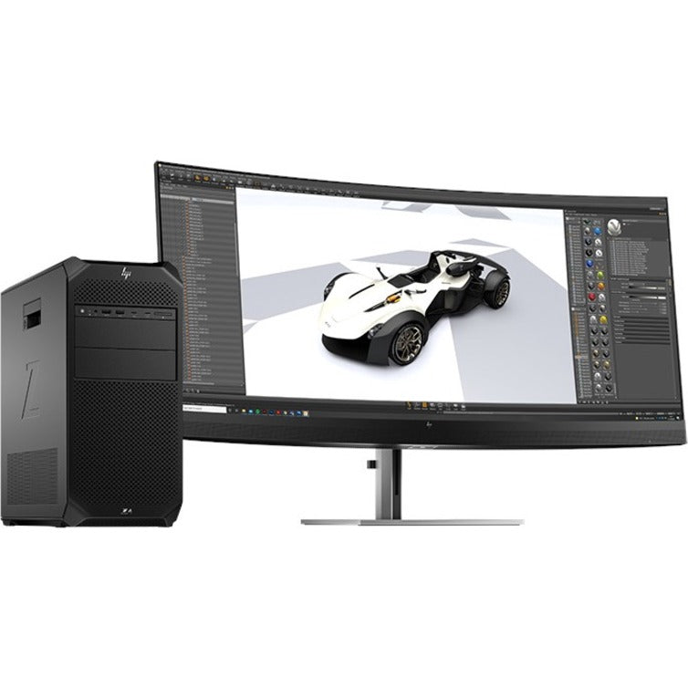 HP Z4 G5 Workstation - 1 Xeon w5-2455X - vPro Technology - 32 GB - 512 GB SSD - Tower - Black