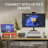 Logitech MX Anywhere 3S Compact Wireless Mouse, Fast Scrolling, 8K DPI Any-Surface Tracking, Quiet Clicks - Black