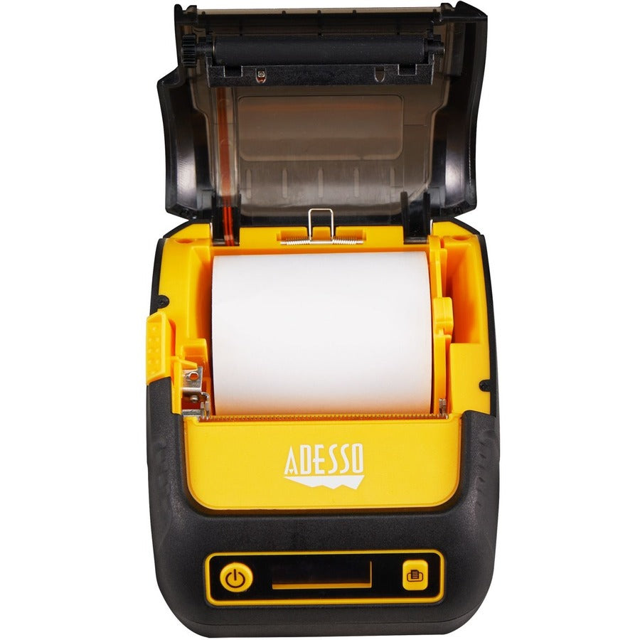 Adesso NuPrint NuPrint 220B Retail, Delivery, Restaurant, Pharmacy, Transportation & Logistic, Parking Ticket Direct Thermal Printer - Monochrome - Receipt Print - Bluetooth - Battery Included - Black