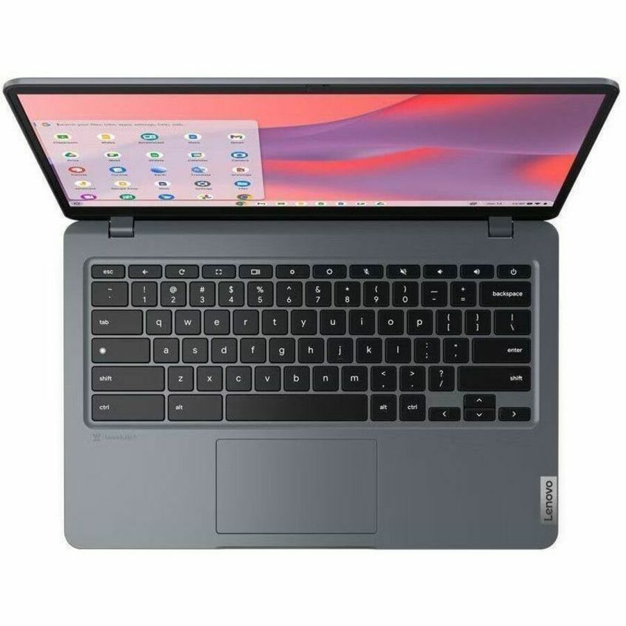 Lenovo 14e Chromebook Gen 3 82W60000US 14" Notebook - HD - Intel N-Series N100 - 4 GB - 32 GB Flash Memory - English Keyboard - Storm Gray