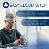 TRENDnet Indoor Outdoor 5MP H.265 PoE Bullet Network Camera, IP66 Rated Housing, IR Night Vision up to 30m (98 ft.), Security Surveillance Camera, microSD Card Slot (up to 256GB), White, TV-IP1514PI