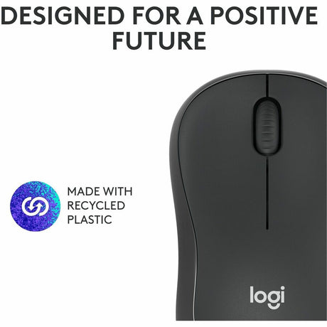 Logitech M240 Silent Bluetooth Mouse, Wireless, Compact, Portable, Smooth Tracking, Graphite