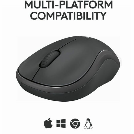 Logitech M240 Silent Bluetooth Mouse, Wireless, Compact, Portable, Smooth Tracking, Graphite