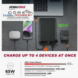 Mobile Edge CORE Power 24,000mAh AC/USB Laptop Power Charger