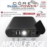 Mobile Edge CORE Power 24,000mAh AC/USB Laptop Power Charger