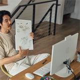 HP 24-cr0000i 24-cr0030 All-in-One Computer - Intel Core i3 i3-N300 - 8 GB - 256 GB SSD - 23.8" Full HD - Desktop - Jet Black