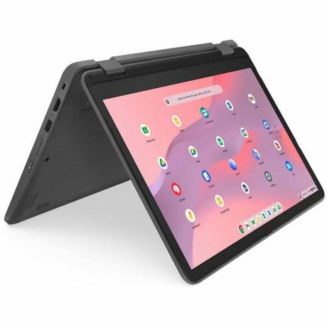 Lenovo 500e Yoga Chromebook Gen 4 82W4000AUS 12.2" Touchscreen Convertible 2 in 1 Chromebook - WUXGA - Intel N-Series N100 - 4 GB - 32 GB Flash Memory - English Keyboard - Graphite Gray