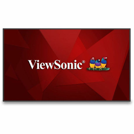 ViewSonic CDE4330 43" 4K UHD Wireless Presentation Display 24/7 Commercial Display with Portrait Landscape, USB C, Wifi/BT Slot, RJ45 and RS232
