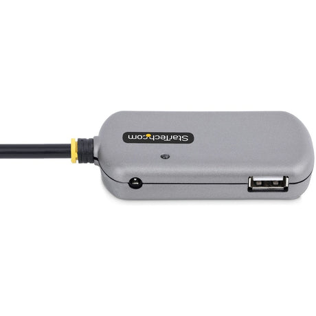 StarTech.com USB Extender Hub, 24m USB 2.0 Extension Cable w/ 4-Port USB-A Hub, Active/Bus Powered USB Repeater Cable, ESD Protection