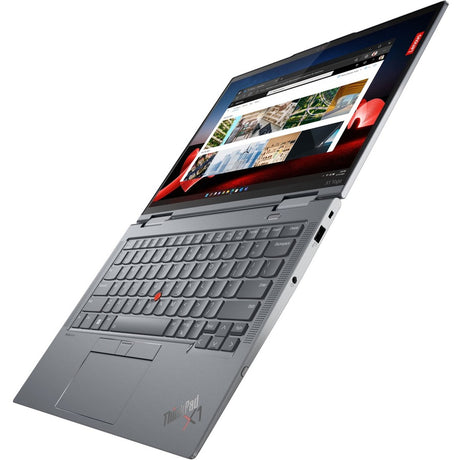 Lenovo ThinkPad X1 Yoga Gen 8 21HQ000CUS 14" Touchscreen Convertible 2 in 1 Notebook - WUXGA - Intel Core i7 13th Gen i7-1365U - vPro Technology - Intel Evo Platform - 16 GB - 512 GB SSD - English Keyboard - Storm Gray
