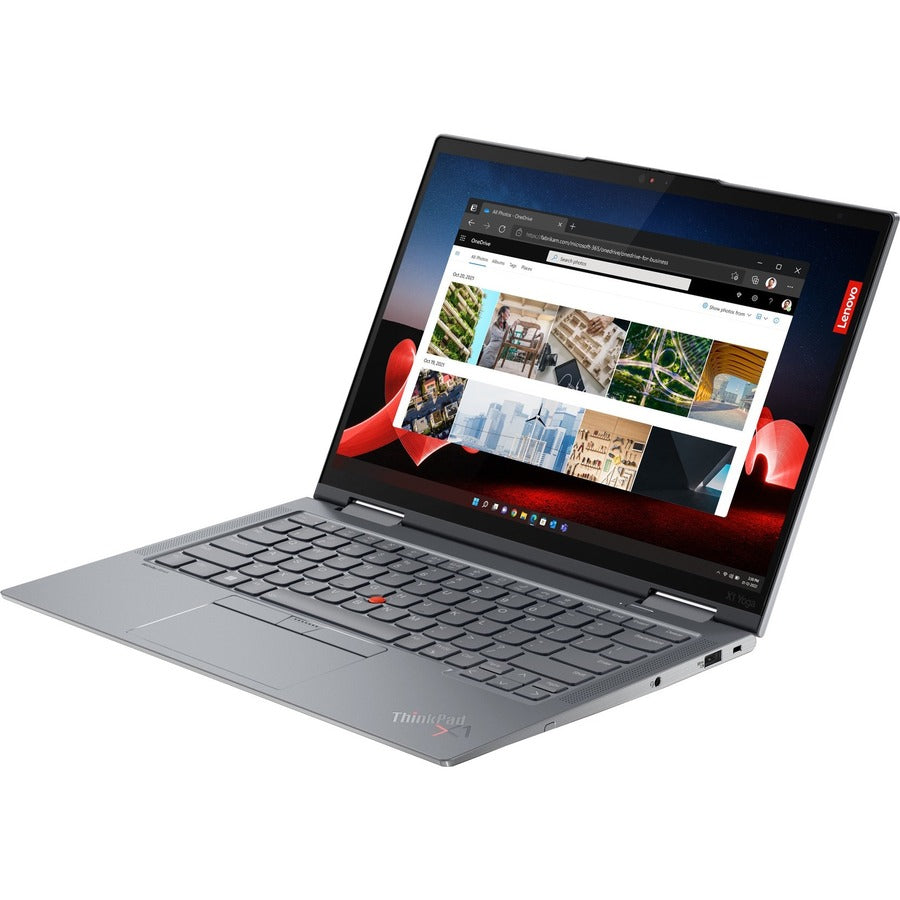 Lenovo ThinkPad X1 Yoga Gen 8 21HQ000CUS 14" Touchscreen Convertible 2 in 1 Notebook - WUXGA - Intel Core i7 13th Gen i7-1365U - vPro Technology - Intel Evo Platform - 16 GB - 512 GB SSD - English Keyboard - Storm Gray