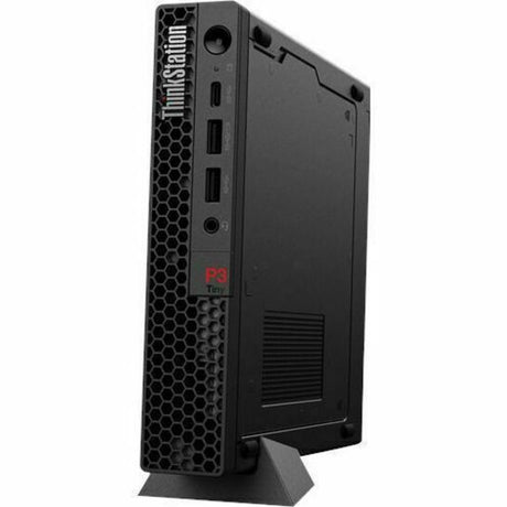Lenovo ThinkStation P3 30H00014US Workstation - 1 Core i7 13th Gen i7-13700T - vPro Technology - 32 GB - 1 TB SSD - Tiny - Black