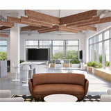 Middle Atlantic Forum Series 4RU Free-Standing 2-Bay Single Display Stand - Light Finish