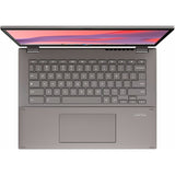 Asus Chromebook Vibe CX34 Flip CX3401 CX3401FBA-GE388T-S 14" Touchscreen Convertible 2 in 1 Chromebook - WUXGA - Intel Core i3 12th Gen i3-1215U - 8 GB - 128 GB SSD - Pearl White