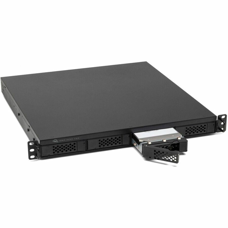 OWC 64TB Flex 1U4 Thunderbolt (40Gb/s) HDD Storage, Docking, And PCIe Expansion 1U Rackmount Solution