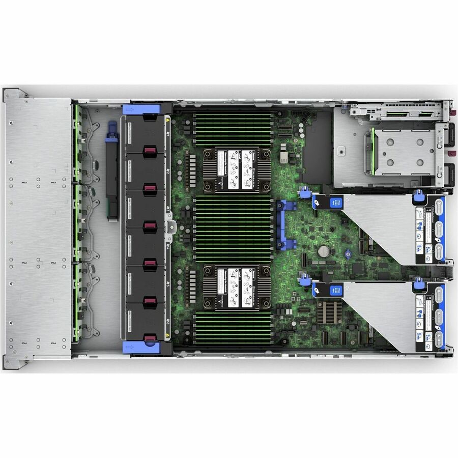 HPE ProLiant DL380 G11 2U Rack Server - 1 Xeon Silver 4410Y 2 GHz - 32 GB RAM - 12Gb/s SAS Controller