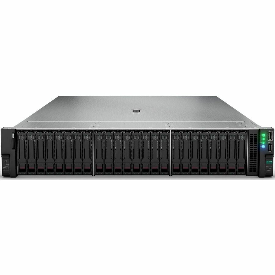 HPE ProLiant DL380 G11 2U Rack Server - 1 Xeon Silver 4410Y 2 GHz - 32 GB RAM - Serial ATA/600 Controller