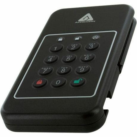 Apricorn Aegis 500 GB Portable Hard Drive - External - PCI Express NVMe