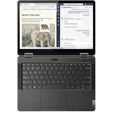Lenovo 13w Yoga Gen 2 82YR0009US 13.3" Touchscreen Convertible 2 in 1 Notebook - WUXGA - AMD Ryzen 5 7530U - 8 GB - 256 GB SSD - English (US) Keyboard - Thunder Black