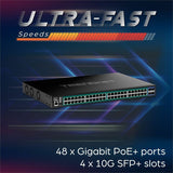 52P Gig Web Smart PoE Switch