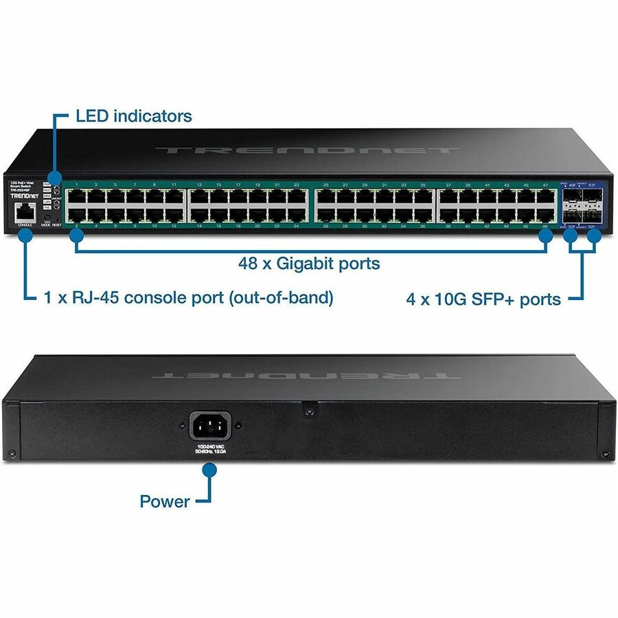 52P Gig Web Smart PoE Switch