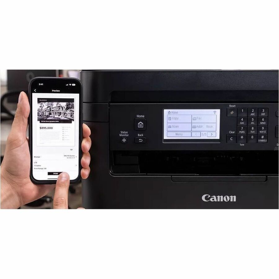 Canon imageCLASS MF275dw Wireless Laser Multifunction Printer - Monochrome