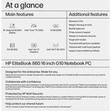 ELITEBOOK 860 G10 I5-1345U 16IN