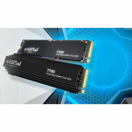 Crucial T700 4 TB Solid State Drive - M.2 2280 Internal - PCI Express NVMe (PCI Express NVMe 5.0 x4)