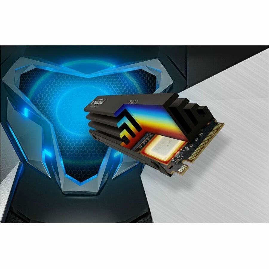 Crucial T700 CT4000T700SSD5 4 TB Solid State Drive - M.2 2280 Internal - PCI Express NVMe (PCI Express NVMe 5.0 x4)