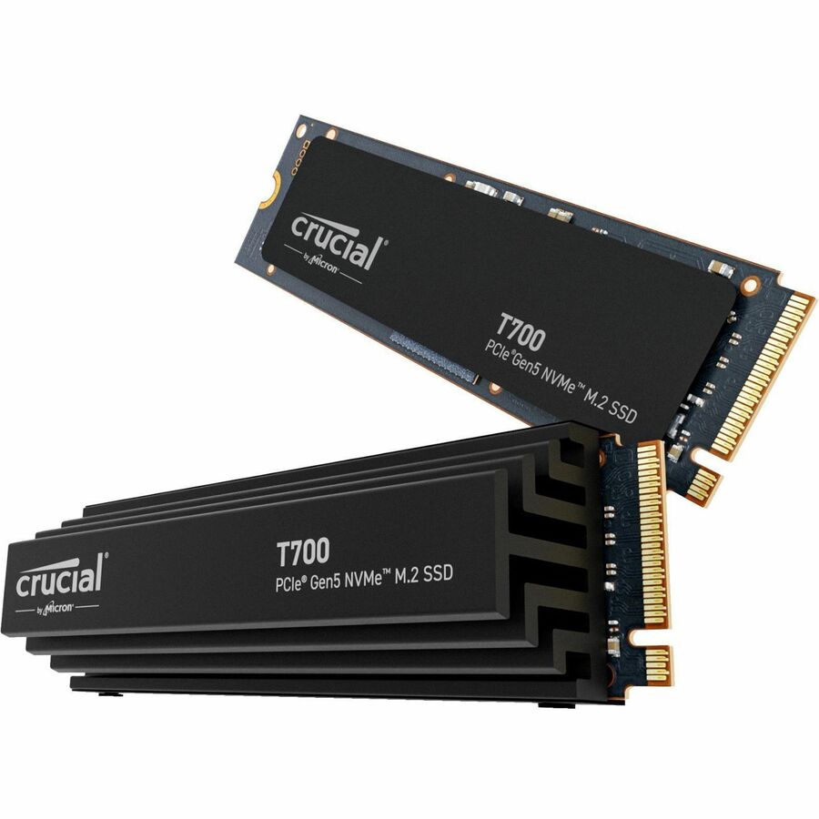 Crucial T700 2 TB Solid State Drive - M.2 2280 Internal - PCI Express NVMe (PCI Express NVMe 5.0 x4)
