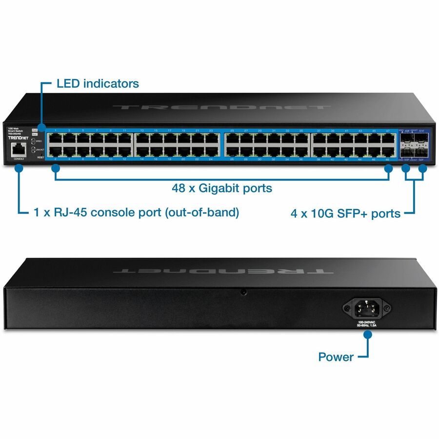 52 Port Gig Web Smart Switch