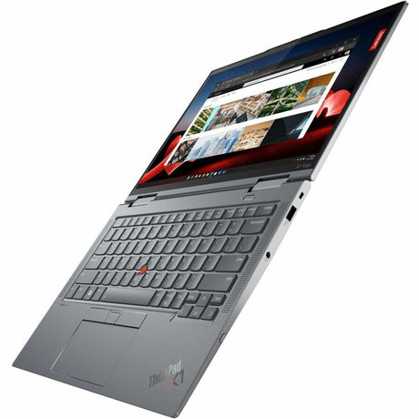 Lenovo ThinkPad X1 Yoga Gen 8 21HQ0076US 14" Touchscreen 2 in 1 Notebook - WQUXGA - Intel Core i7 13th Gen i7-1365U - vPro Technology - Intel Evo Platform - 16 GB - 512 GB SSD - English Keyboard - Storm Gray