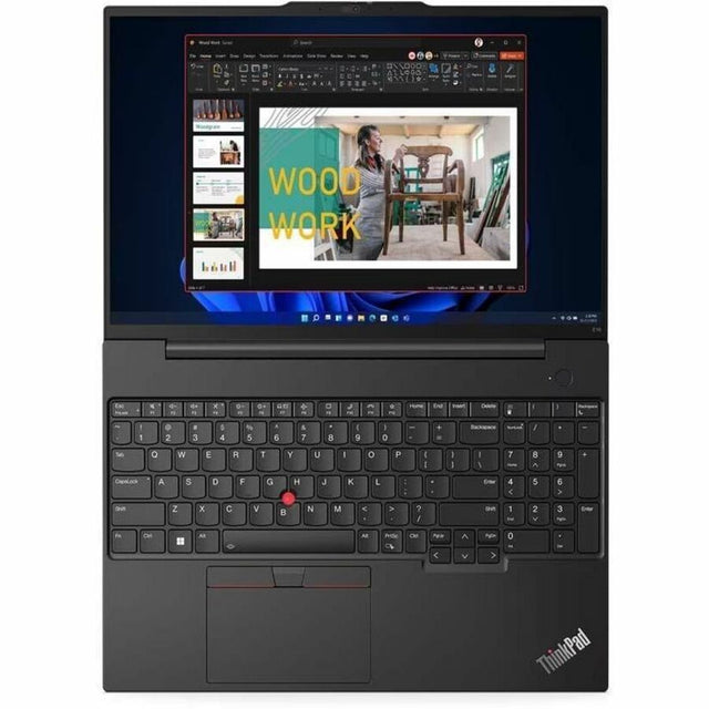 Lenovo ThinkPad E16 Gen 1 21JN0040US 16" Touchscreen Notebook - WUXGA - Intel Core i5 13th Gen i5-1335U - 16 GB - 512 GB SSD - English Keyboard - Graphite Black