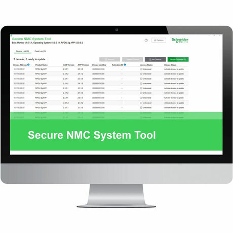 Subscription, Network Management Cards, 3 year, Secure NMC System, 1 PDU device, reduce your exposure to attack and stay up-to-date