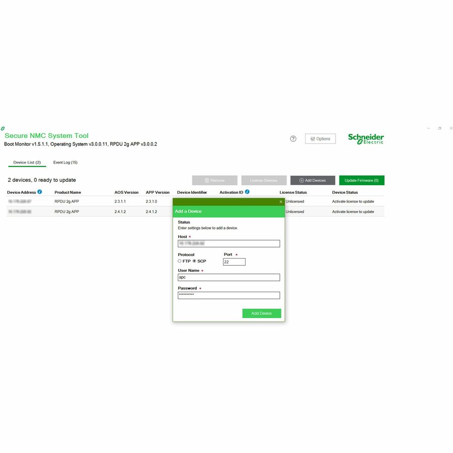 Subscription, Network Management Cards, 3 year, Secure NMC System, 1 PDU device, reduce your exposure to attack and stay up-to-date