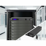 SIIG 8x8 HDMI 4K60Hz Matrix Switcher with LCD - 18Gbps- Downscaling- EDID Management - ARC- Audio Embedded/Extraction