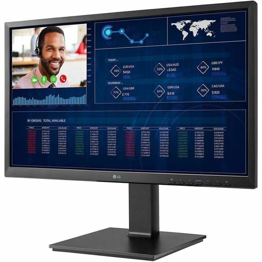 LG 24CQ650I-6N All-in-One Thin Client Celeron N5105 Quad-core (4 Core) 2 GHz