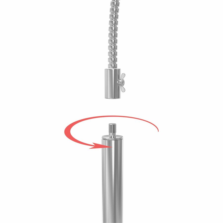 ROLLING FLOOR STAND BASE POLE