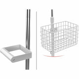 CTA Digital Heavy-Duty Medical Mobile Floor Stand for 7-13 Inch Tablets (White)