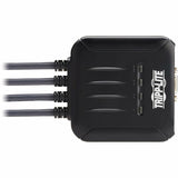 Eaton Tripp Lite Series 4-Port VGA KVM Switch with Built-In VGA, USB and 3.5 mm Audio Cables, TAA